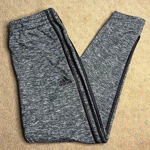 Black & Grey Adidas Sweatpants NWOT - Size M (10/12)